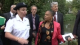 Rforme pnale, Christiane Taubira visite le chantier pnitentiaire extrieur de Toulouse