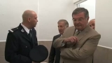 Immobilier judiciaire et p�nitentiaire en Corse : d�placement de Michel Mercier